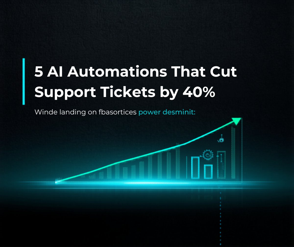 5 AI Automations That Cut Support Tickets
